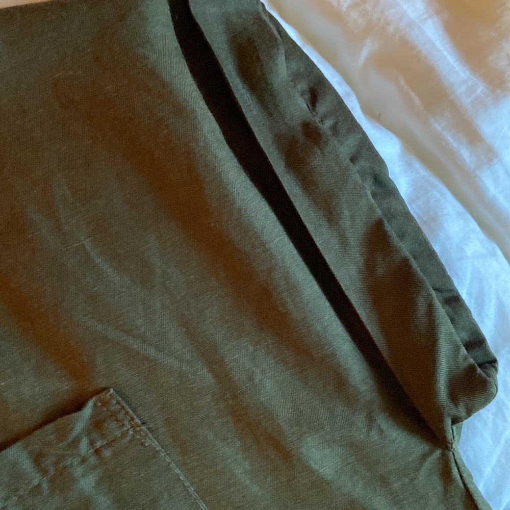 BRIDGE AND BURN GREEN DRESS WITH POCKET FRONT - Picture 5 of 7